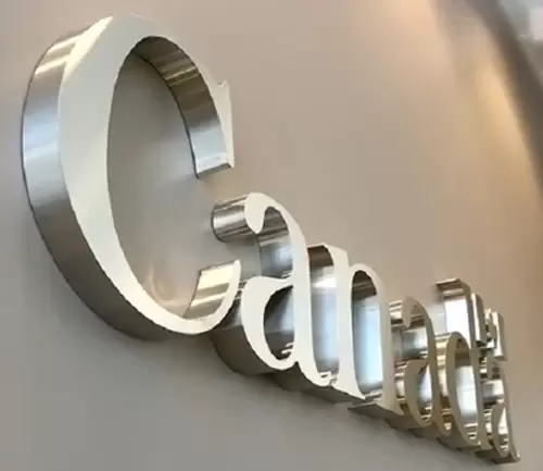 Grade 304 Rust-Proof Hairline Brushed SS Letters